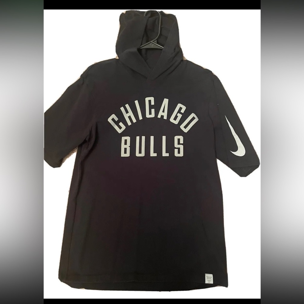 Shirt sleeve hooded nike sweatshirt